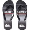 Quiksilver Men’s Molokai Flip Flop Athletic Sandal(Black Black Black Grey Xkks)