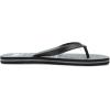 Quiksilver Men’s Molokai Flip Flop Athletic Sandal(Black/Grey)
