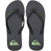 Quiksilver Men’s Molokai Flip Flop Athletic Sandal(Charcoal)