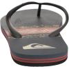 Quiksilver Men’s Molokai Flip Flop Athletic Sandal(Grey 1 233)
