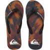 Quiksilver Men’s Molokai Flip Flop Athletic Sandal(Multicolour Black Blue Red Xkbr)