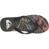 Quiksilver Men’s Molokai Highline Scallop Flip Flop Sandal(Black 1 233)