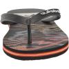 Quiksilver Men’s Molokai Highline Scallop Flip Flop Sandal(Black 1 233)