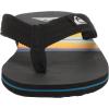 Quiksilver Men’s Molokai Layback Flip Flop Sandals(Black 2)