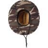 Quiksilver Men’s Outsider Straw Lifegaurd Hat(Green Camo)