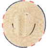 Quiksilver Men’s Outsider Straw Lifegaurd Hat(Navy / Red / White)