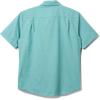 Quiksilver Mens Quiksilver Men’s Shoreline Classic Button Up Woven Top(Dusty Turquoise)