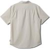 Quiksilver Mens Quiksilver Men’s Shoreline Classic Button Up Woven Top(Silver Birch)