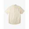 Quiksilver Mens Quiksilver Men’s Shoreline Classic Button Up Woven Top(Silver Birch Apero Organic Ss)