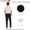 Quiksilver Men’s Regular Fit Active Performance Midweight Cargo Woven Jogger Pants (S-XL)(Black)