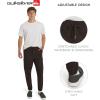 Quiksilver Men’s Regular Fit Active Performance Midweight Cargo Woven Jogger Pants (S-XL)(Chocolate)