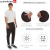 Quiksilver Men’s Regular Fit Active Performance Midweight Cargo Woven Jogger Pants (S-XL)(Chocolate)