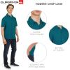 Quiksilver Men’s Regular Fit Premium Cotton Short Sleeve Button Up Waffle Woven Shirt(Ink Blue)