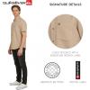 Quiksilver Men’s Regular Fit Premium Cotton Short Sleeve Button Up Waffle Woven Shirt(Taupe)