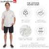 Quiksilver Men’s Regular Fit Premium Cotton Woven Short Sleeve Button Up Casual Shirt(Off-white)