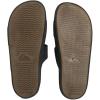 Quiksilver Men’s Rivi Leather Double Adjust Sandals, charcoal, 10 Men
