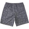 Quiksilver Men’s Standard Deck Stripe Volley Swim Trunk Bathing Suit(Fin Party/Black)