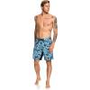 Quiksilver Men’s Standard Paddler Print Boardshort 19 Swim Trunk(Still Water)