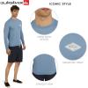 Quiksilver Men’s Swimwear Regular Fit UPF 50 Long Sleeve Sun Tee Rash Guard Shirt (S-XXL)(Blue Shadow)