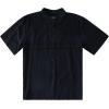 Quiksilver Men’s Tahiti Palms 4 Button Up Floral Collared Shirt(Black)