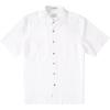 Quiksilver Men’s Tahiti Palms 4 Button Up Floral Collared Shirt(White)