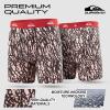 Quiksilver Mens Underwear 4 Pack Boxers for Men Supersoft Brushed Polyester Mens Boxer Briefs(Assortment 1)
