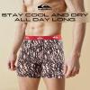 Quiksilver Mens Underwear 4 Pack Boxers for Men Supersoft Brushed Polyester Mens Boxer Briefs(Assortment 1)