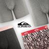 Quiksilver Mens Underwear 4 Pack Boxers for Men Supersoft Brushed Polyester Mens Boxer Briefs(Assortment 1)