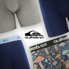 Quiksilver Mens Underwear 4 Pack Boxers for Men Supersoft Brushed Polyester Mens Boxer Briefs(Assortment 3)