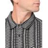 Quiksilver Men’s Vibrations Classic Button Up Woven Top(Tarmac Dobby Jacquard Ss 241)