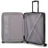 Quiksilver Rincon Suitcases Hardside Luggage with Spinner Wheels, Large 3-Piece Set (20/26/30) (Black)(Black)