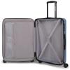 Quiksilver Rincon Suitcases Hardside Luggage with Spinner Wheels, Large 3-Piece Set (20/26/30) (Black)(Ocean Blue)