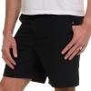 Quiksilver Shorts for Men Big and Tall, Hybrid Stretch Amphibian Quick Dry Short(Black)