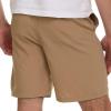 Quiksilver Shorts for Men Big and Tall, Hybrid Stretch Amphibian Quick Dry Short(Khaki)