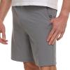 Quiksilver Shorts for Men Big and Tall, Hybrid Stretch Amphibian Quick Dry Short(Light Grey)