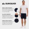 Quiksilver Shorts for Men Big and Tall, Hybrid Stretch Amphibian Quick Dry Short(Navy)