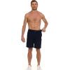 Quiksilver Shorts for Men Big and Tall, Hybrid Stretch Amphibian Quick Dry Short(Navy)