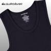 Quiksilver Undershirt Tank Tops for Men – 5 Pack Lightweight Ribbed Tanktops(Black)