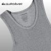 Quiksilver Undershirt Tank Tops for Men – 5 Pack Lightweight Ribbed Tanktops(White grey black)