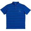 Quiksilver Waterman Men’s Free CAST Polo Knit, Classic Blue Reelback Striper, L