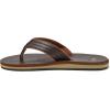 Quiksilver Youth Monkey Wrench Flip Flop Sandal (Little Kid/Big Kid)(Demitasse – Solid)