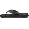 Quiksilver Youth Monkey Wrench Flip Flop Sandal (Little Kid/Big Kid)(Grey/Black/Grey)