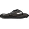 Quiksilver Youth Monkey Wrench Flip Flop Sandal (Little Kid/Big Kid)(Grey/Black/Grey)