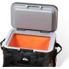 Quiksilver Zipperless Welded Cooler Box 20L, 48-72 Hour Insulation, Leakproof & Waterproof Welded Design, Heavy Duty TPU, IPX7, Adjustable Shoulder Strap, Carry Handles, Bottle Opener(Tie-Dye)