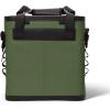 Quiksilver Zipperless Welded Cooler Box 20L, 48-72 Hour Insulation, Leakproof & Waterproof Welded Design, Heavy Duty TPU, IPX7, Adjustable Shoulder Strap, Carry Handles, Bottle Opener(Trekking green)
