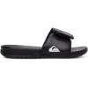 Quiksilver baby-boys Molokai Layback Infant Slide Sandal(Black/White/Black)