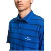 Quiksilver mens Free Cast Polo Knit(Classic Blue Reelback Striper)