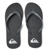 Quiksilver mens Molokai 3 Point Flip Flop Sandals(Black 1)