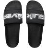 Quiksilver mens Rivi Wordmark II Slide Sandal(Black 1 242)