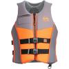 QUIKSILVER Men’s Life Vest, USCG and Transport Canada Approved Type III PFD, Level 70 Buoyancy Aids Evoprene Life Jacket for Boating Fishing Kayaking Water Sports – Dual Size(Orange)